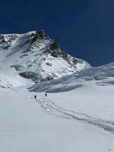 Ambente sul ghiacciaio del Gran Paradiso